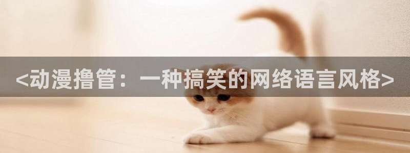 age动漫官网版入口：<动漫撸管：一种搞笑的网络语言风格>