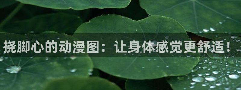 age动漫官网网址：挠脚心的动漫图：让身体感觉更舒适！