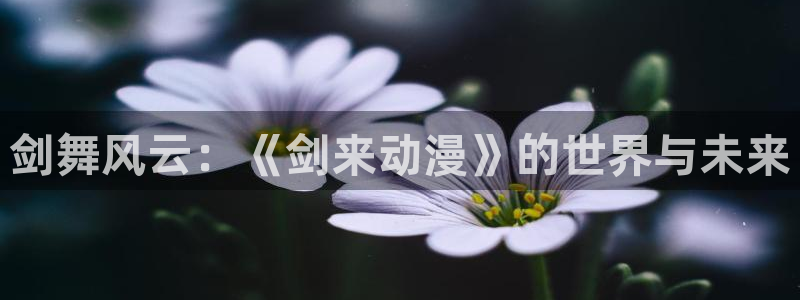 age动漫樱花：剑舞风云：《剑来动漫》的世界与未来